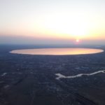 Плещеево озеро с высоты полёта