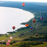 Плещеево озеро воздушные шары